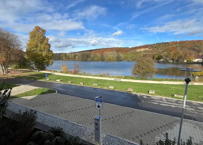 호텔 Seeblick Königsbronn